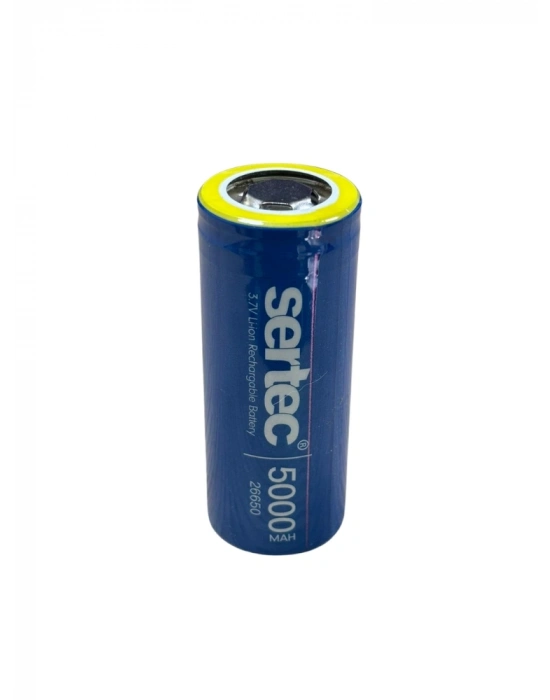 Sertec Icr26650 Li-ıon 3.7v 5000mah 3c Şarjlı Pil