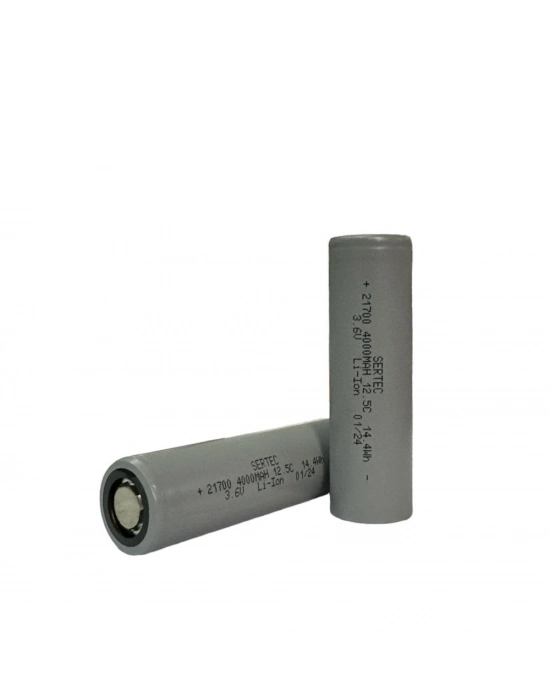 Sertec Inr21700 3.7v 4000 Mah 12.5c Li-ion Şarjlı Pil