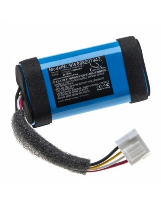Sertec Jbl Flip 5 Uyumlu 3.7v 6800 Mah Soketli Batarya