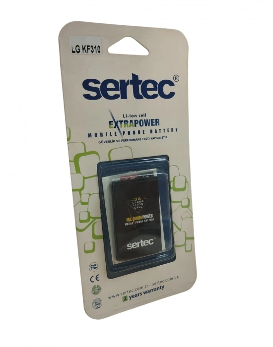 Sertec - Lg Kf310 Uyumlu Batarya