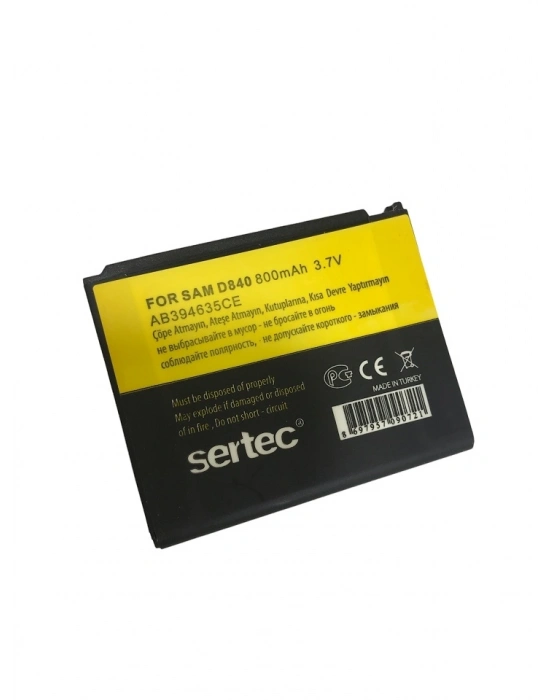 Sertec - Samsung D848/d840 Uyumlu Batarya
