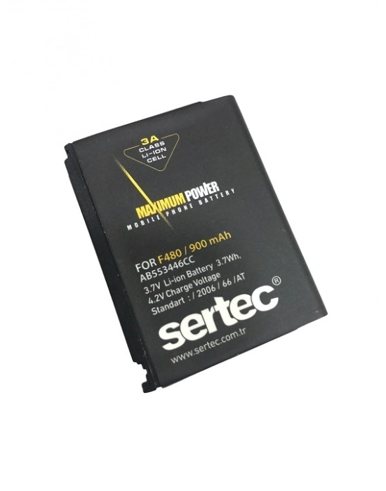 Sertec - Samsung F480 Uyumlu Batarya