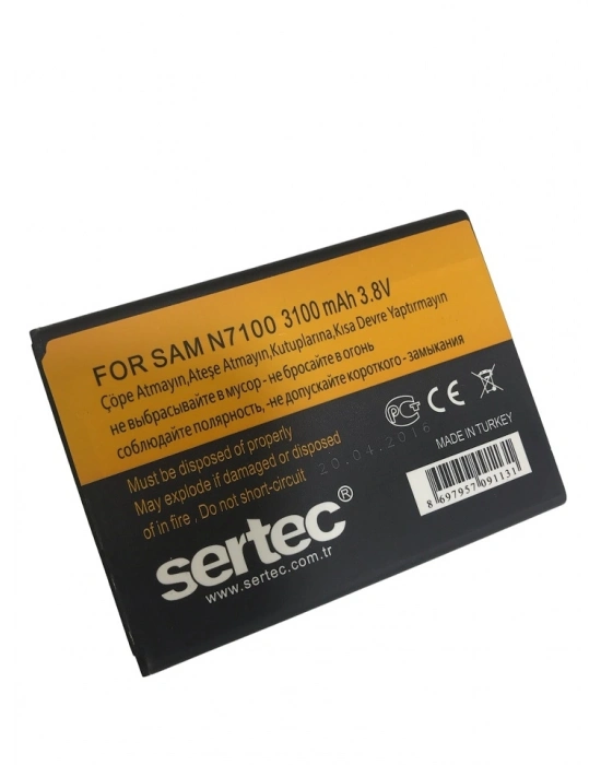 Sertec - Samsung Galaxy Note 2 / N7100 Uyumlu Batarya
