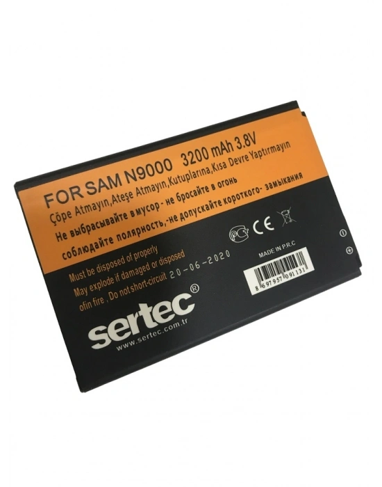 Sertec - Samsung Galaxy Note 3 / N9000 Uyumlu Batarya