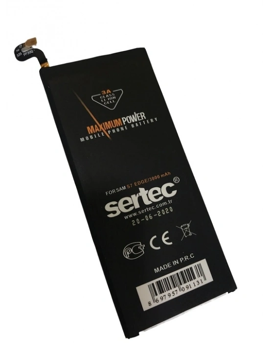 Sertec - Samsung Galaxy S7 Edge Uyumlu Batarya