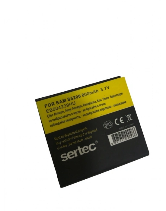 Sertec - Samsung S5200 Uyumlu Batarya