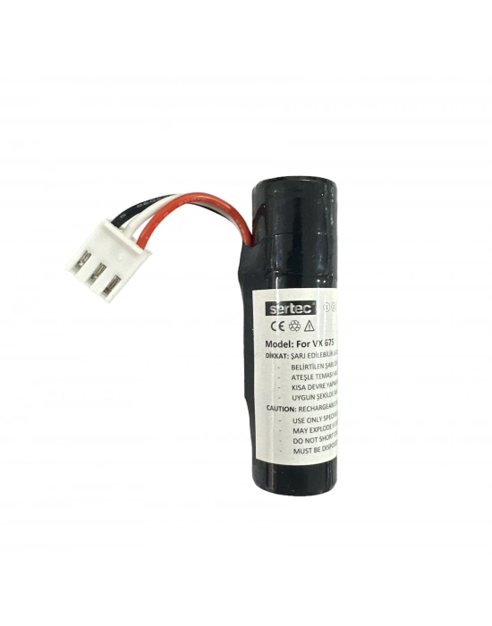 Sertec - Verifone/hugın Vx 675 Pos Uyumlu Batarya