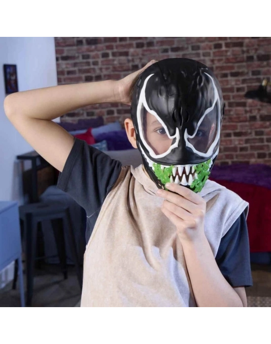 Sesli Karanlıkta Parlayan Venom Maske
