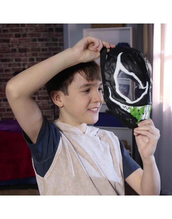 Sesli Karanlıkta Parlayan Venom Maske