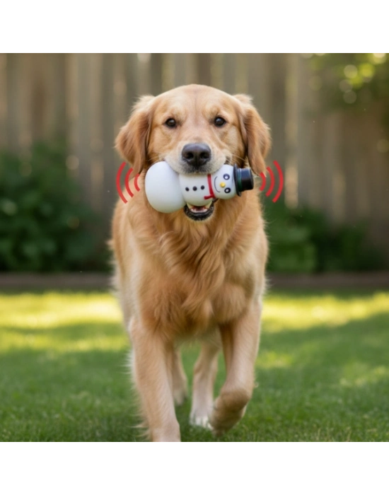 Sesli Kardan Adam Tasarımlı Oyuncak