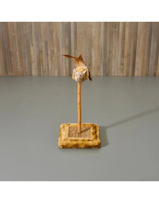 Sesli Oyuncaklı Kedi Tırmalama Tahtası