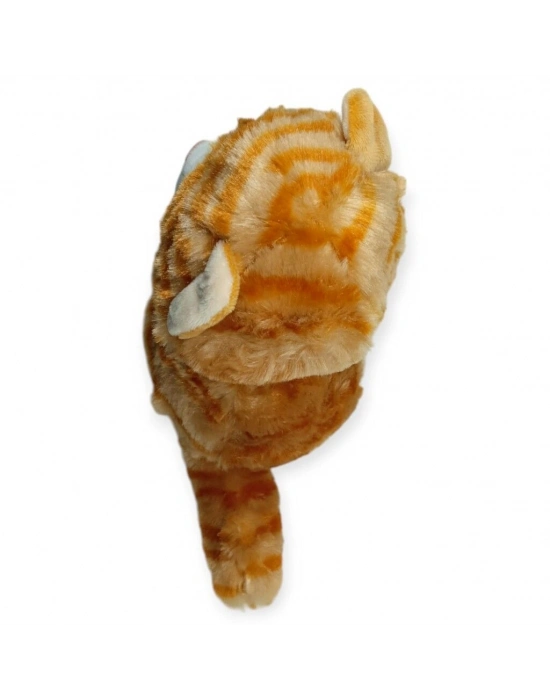 Sesli Peluş Kedi 25 cm - Sarı