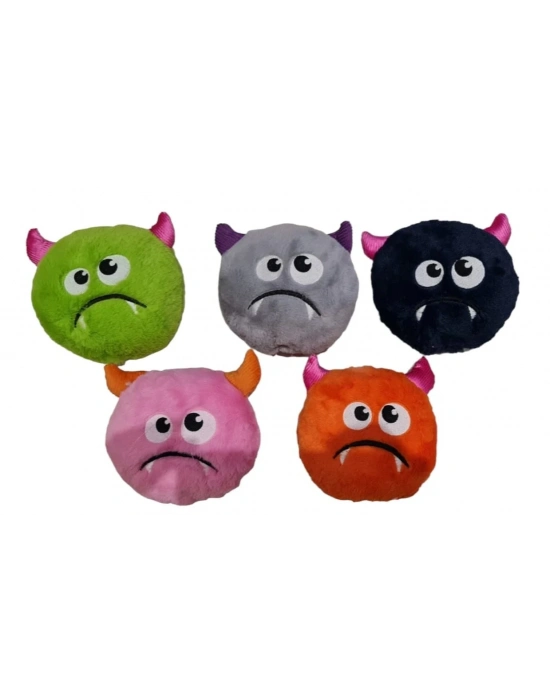 Sesli Peluş Monster Üzgün Köpek Oyuncağı 17 cm Çeşitli Renklerde