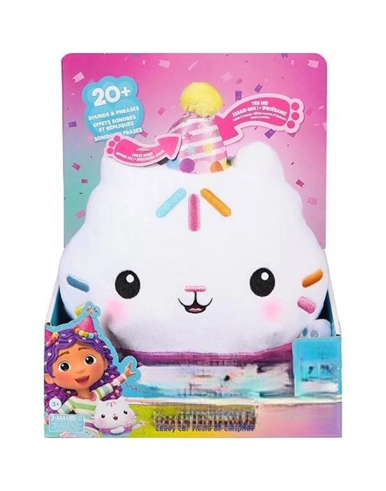 Sesli ve Etkileşimli Cakey Peluş Kedi