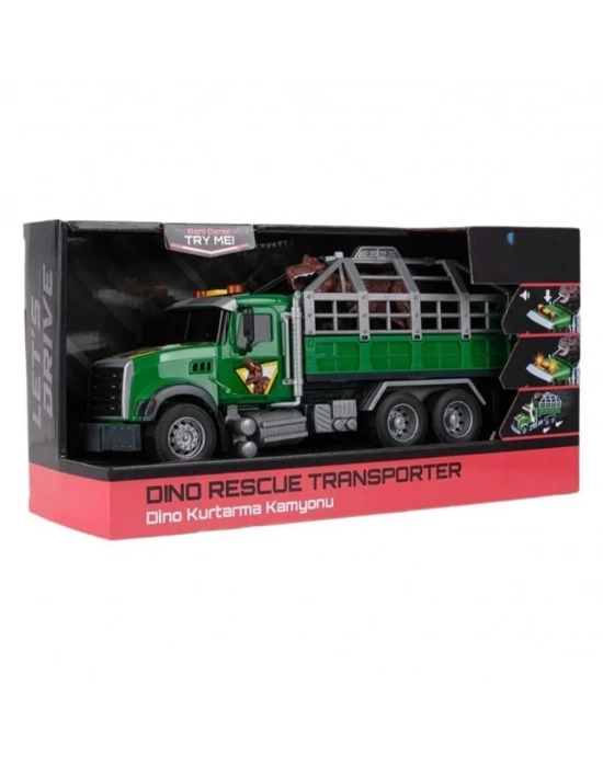 Sesli Ve Işıklı Dino Kurtarma Kamyonu