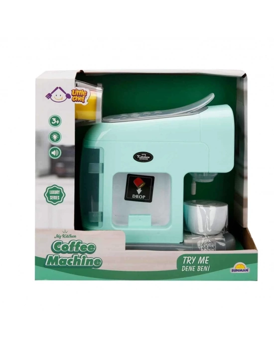 Sesli ve Işıklı Kapsül Kahve Makinesi (OYUNCAKTIR)