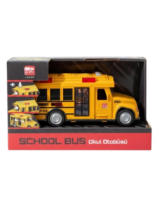 Sesli Ve Işıklı Okul Otobüsü