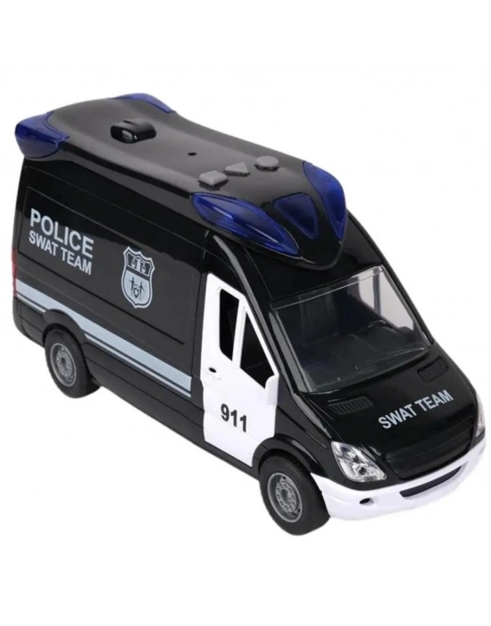 Sesli Ve Işıklı Polis Minibüsü