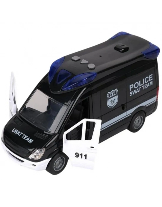 Sesli Ve Işıklı Polis Minibüsü