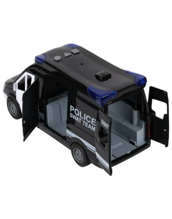 Sesli Ve Işıklı Polis Minibüsü