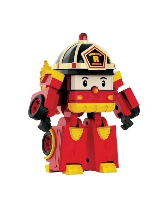 Sesli ve Işıklı Robocar Poli Büyük Transforming Robot Roy