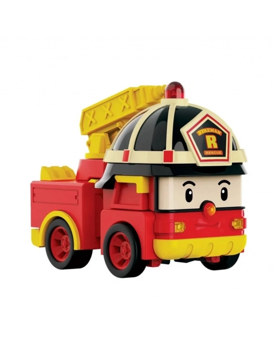 Sesli ve Işıklı Robocar Poli Büyük Transforming Robot Roy