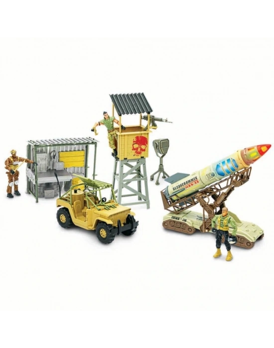 Sesli ve Işıklı The Corps Remote Outpost Oyun Seti