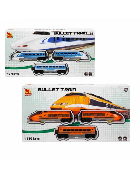 ® Sesli ve Işıklı Tren Seti 15 Parça 1 Adet Fiyatıdır