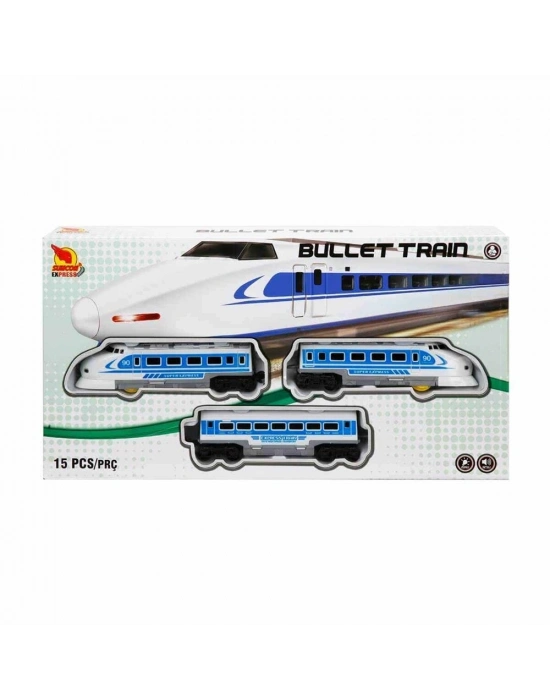 ® Sesli ve Işıklı Tren Seti 15 Parça 1 Adet Fiyatıdır