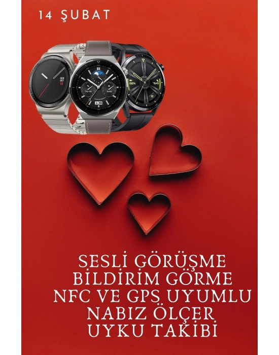 Sevgiliye Özel Yeni Nesil Akıllı Saat Çiftlere Özel Kampanya Çift Saatleri