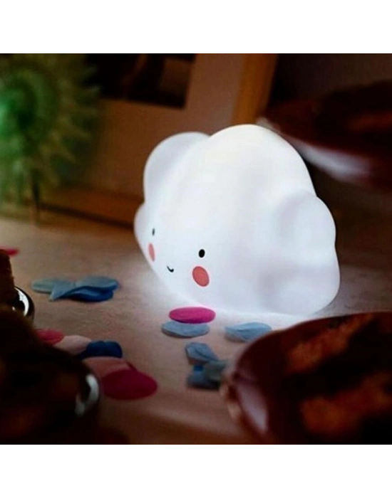 Sevimli Bulut Şeklinde Led Dekoratif Gece ası Aydınlatması