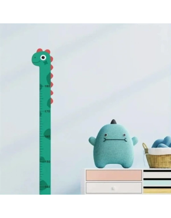 Sevimli Dinozor Boy Ölçüsü Sticker