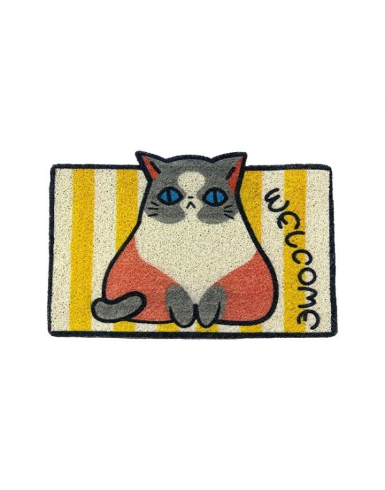 Sevimli Hayvan Tasarımlı Kapı Paspası