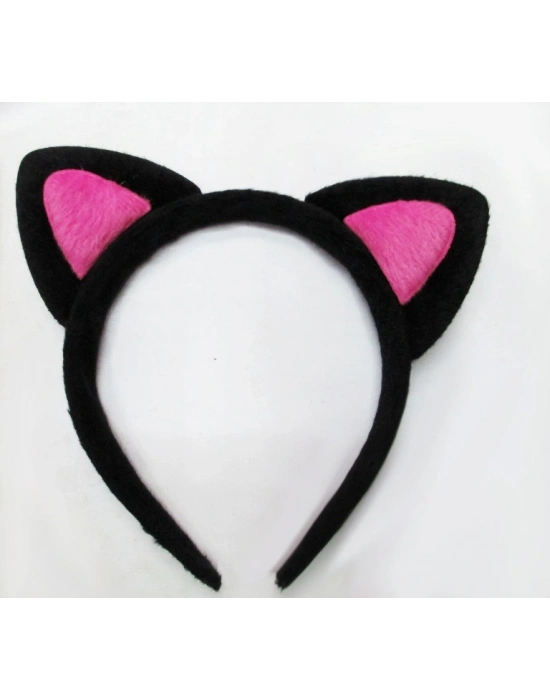 Sevimli Kedi Kulak Pofuduk Kedi Taç Şeker Pembe