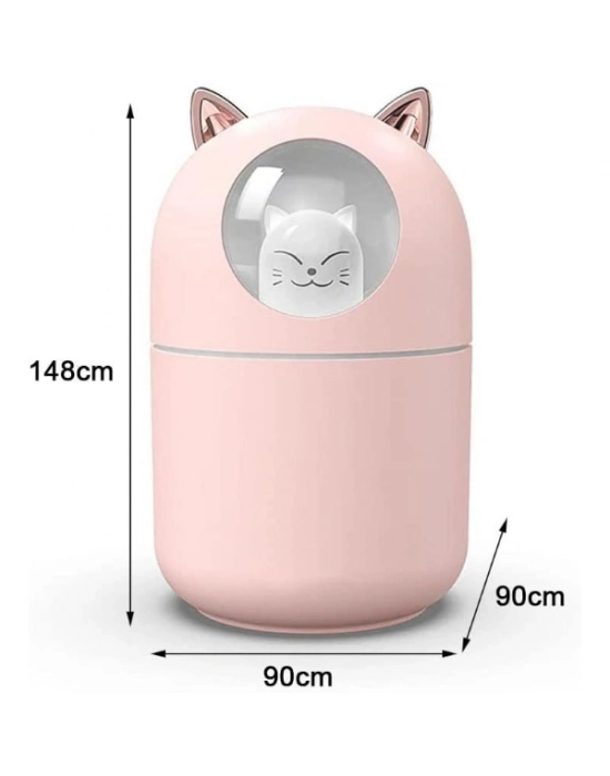 Sevimli Kedi Tasarımlı H2O Nemlendirici