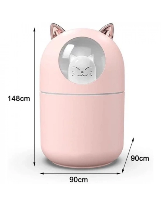 Sevimli Kedi Tasarımlı H2O Nemlendirici