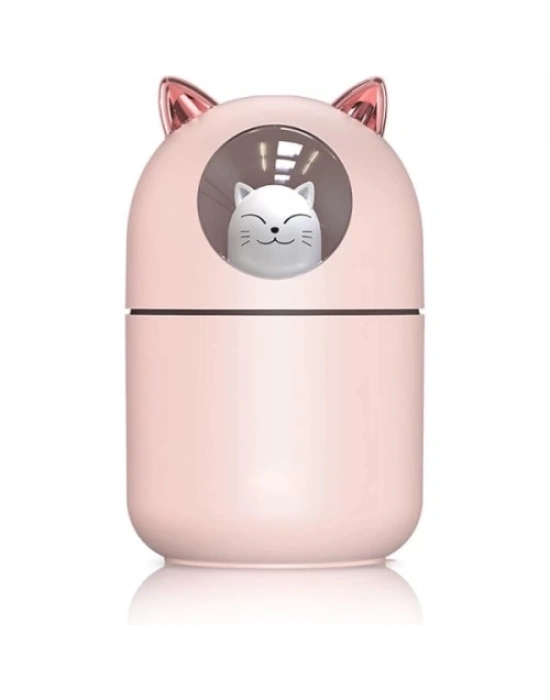 Sevimli Kedi Tasarımlı H2O Nemlendirici