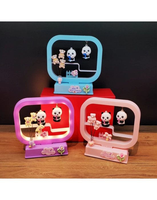 Sevimli Müzikli Panda Dekoratif Işık