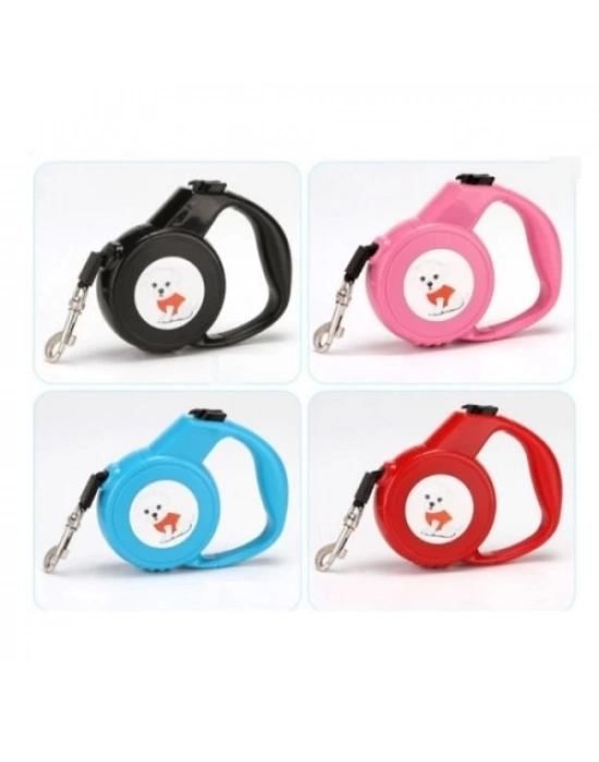 Sevimli Otomatik Köpek Gezdirme Tasması 2.5 Metre