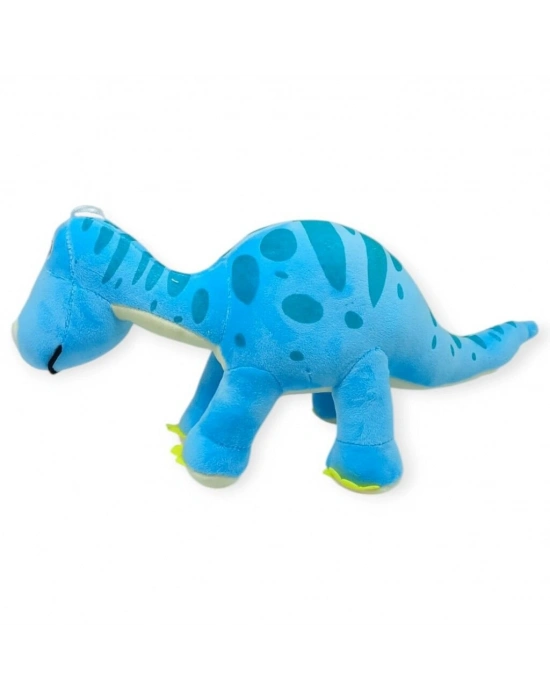 Sevimli Peluş Dinazor Turko Dino 35 cm - Mavi
