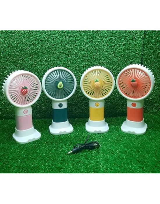 Sevimli Tasarımlı Telefon Tutuculu El Fanı