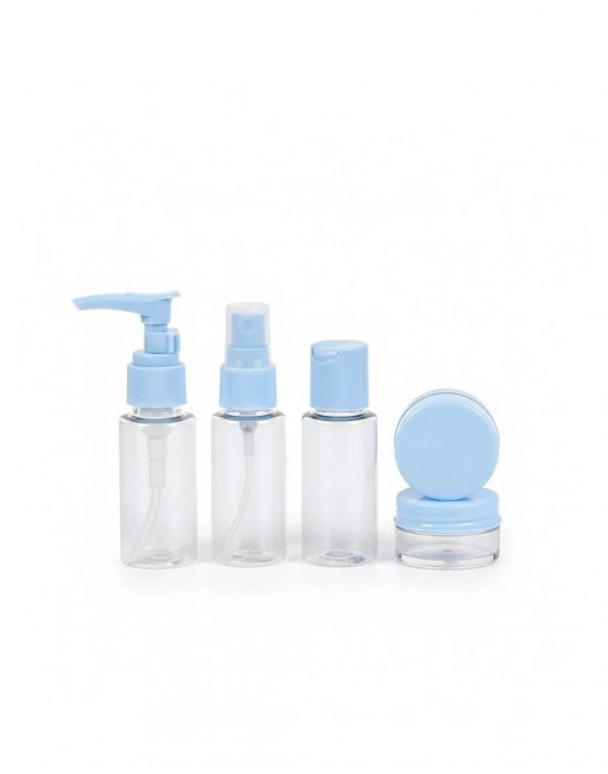 Seyahat İçin 5’li Şeffaf Dolum Şişesi Seti 30 ml