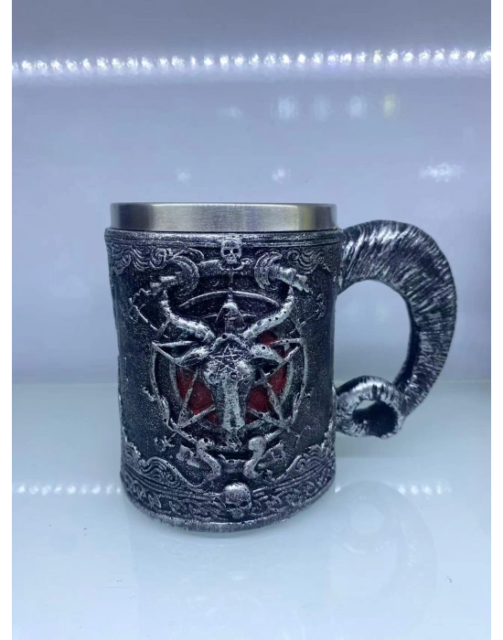 Şeytan Çelik Kupa Bardak Kod 1116
