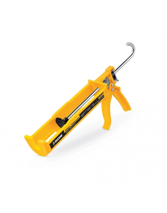 Sgs 281 Sarı Profesyonel Silikon Tabancası Plastik