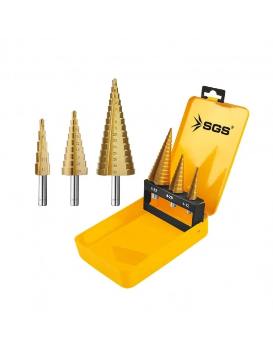 Sgs 2840 Hss Kademeli Matkap Uç Seti
