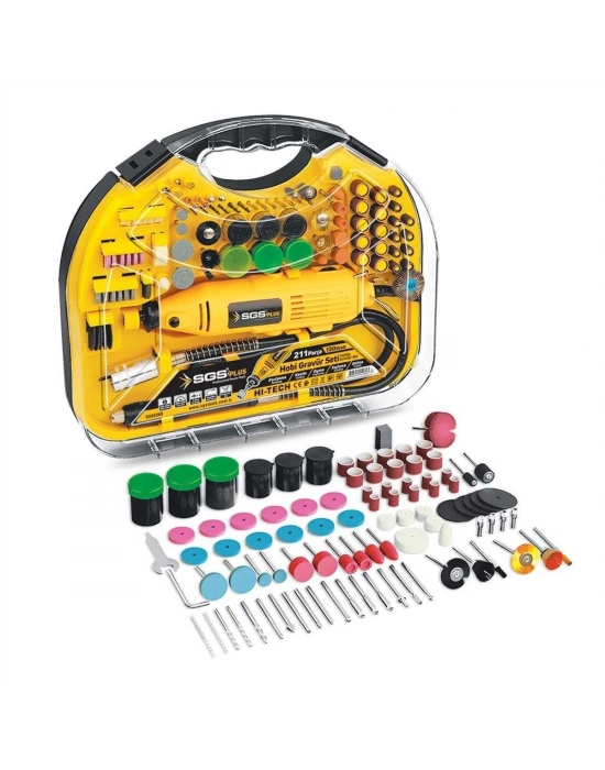 ® SGS 5260 Hobi Gravür Seti 130 Watt 211 Parça