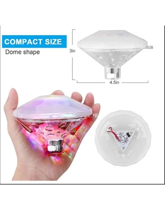 Sıcak Led Sualtı Gece Lambası Banyo Yüzme Havuz Işığı