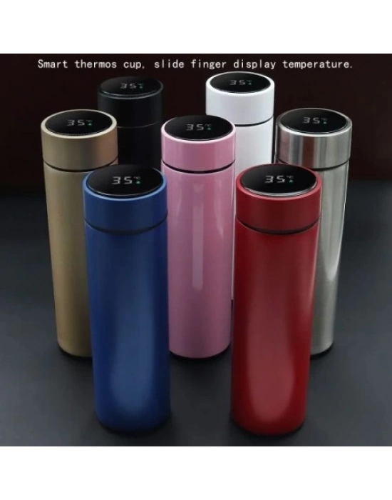 Sıcaklık Göstergeli Dijital Termos 500 ml