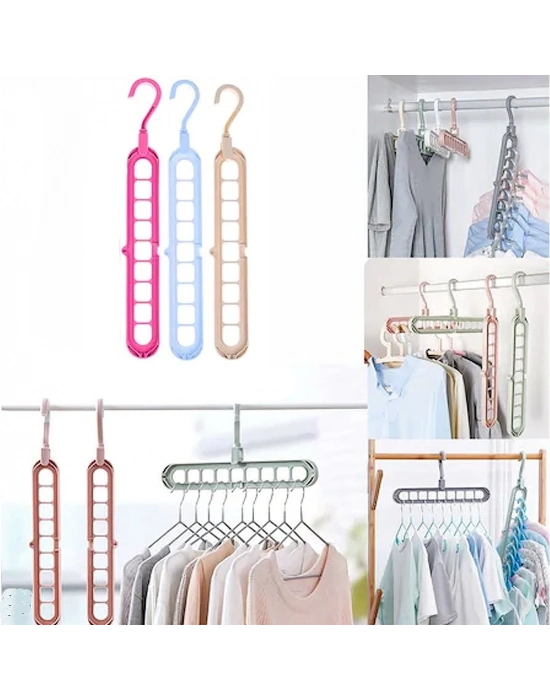 Sihirbaz Askı Dolap İçi Düzenleyici Askı Sihirbazı, Dolap Askı Düzenleyici