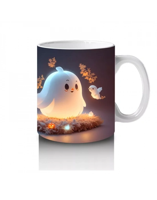 Sihirli Işıklarla Parlayan Hayalet – Hediyelik Kahve Kupası